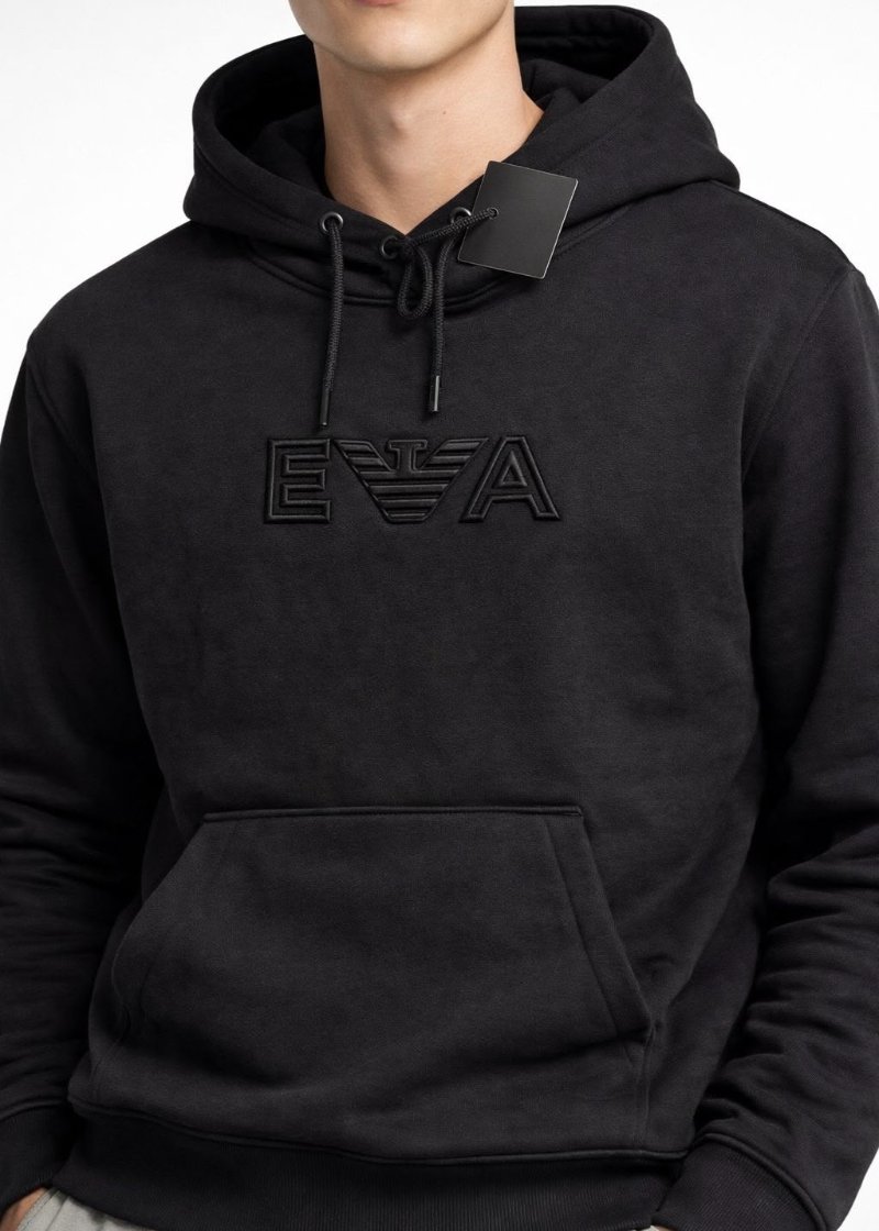 Moletom Emporio Armani monocromatico